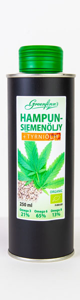 Greenfinn's Organic Hemp & Sea Buckthorn Oil