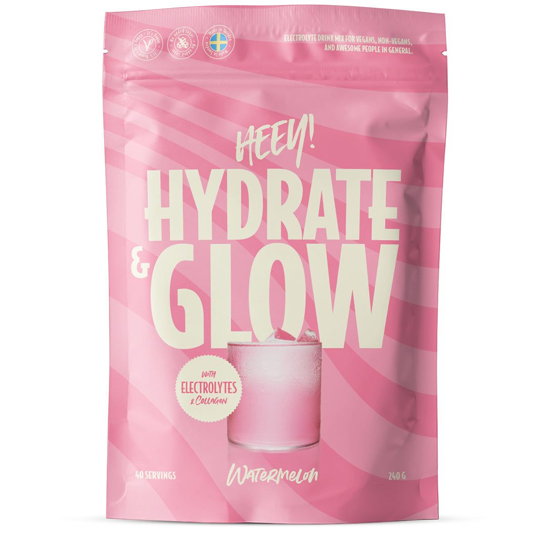 Heey! Hydrate & Glow Electrolytes + Coll-egan® Watermelon