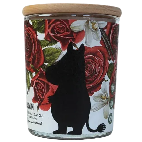 Moomin Scented Candle Rose & Vanilla