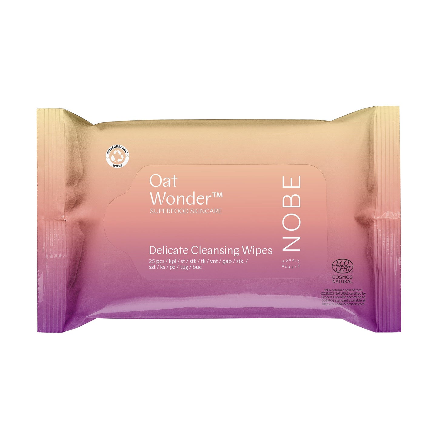 NOBE Oat Wonder® Delicate Cleansing Wipes