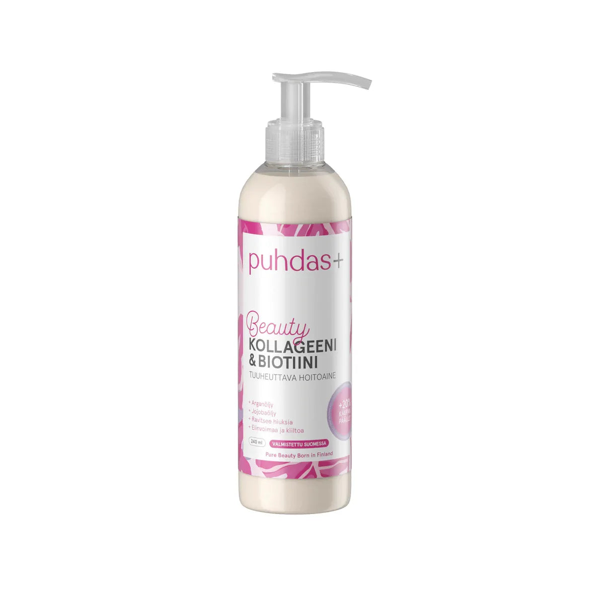 Puhdas+ Beauty Collagen & Biotin Conditioner – Puhdas+ – Arctic Pure