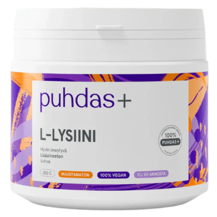 Puhdas+ L-Lysine – Puhdas+ – Arctic Pure