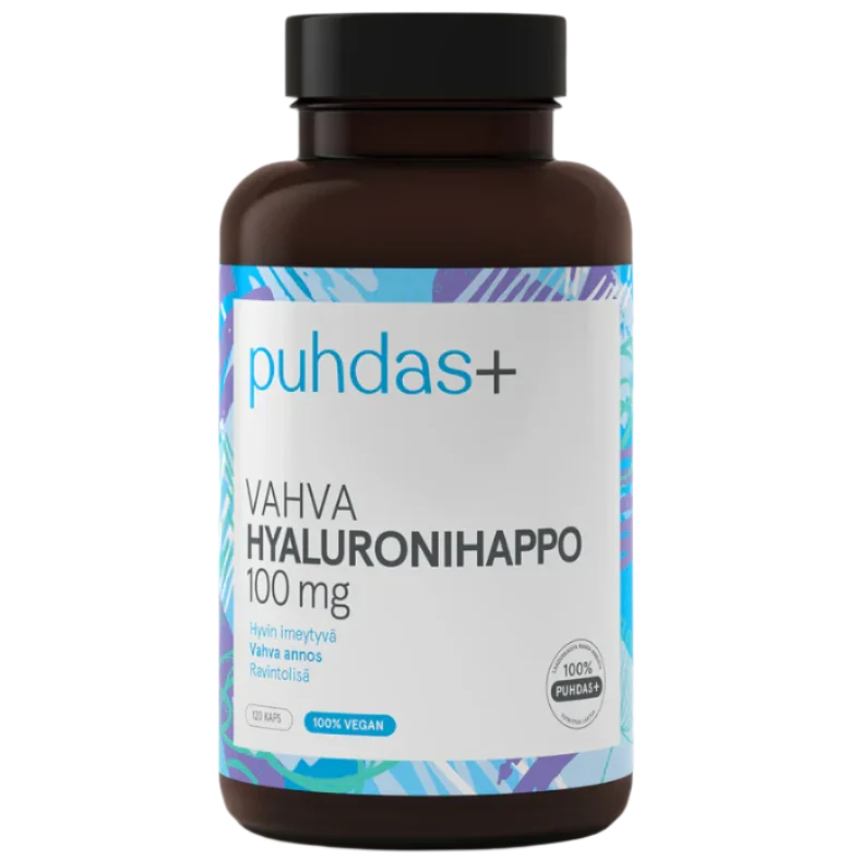Puhdas+ Strong Hyaluronic Acid 100 mg – Puhdas+ – Arctic Pure