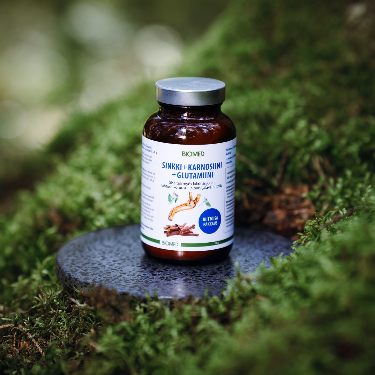 Biomed Zinc + Carnosine + Glutamine Drink Powder – product image 2
