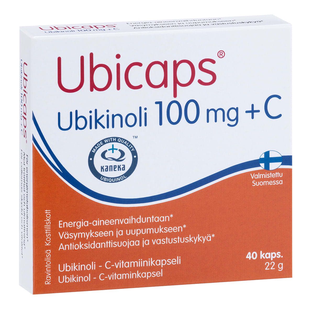 Ubicaps Ubiquinolo 100 mg + C