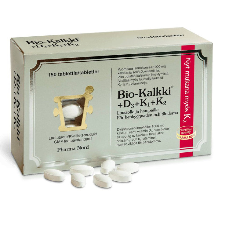 Bio-Calcium + D3 + K1 + K2 | Easily Absorbable Calcium 🦴 | The Arctic Pure