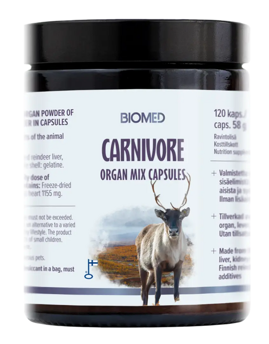 Biomed Carnivore Organ Mix Capsules