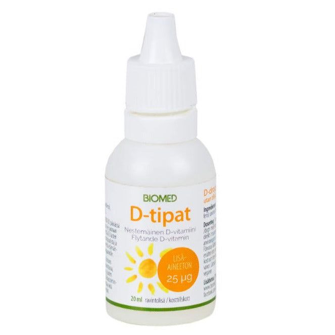 Biomed Additive-Free Vitamin D Drops 25 µg