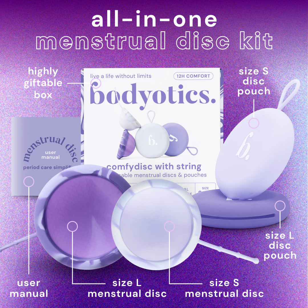 Bodyotics Reusable Menstrual Disc with Removal String