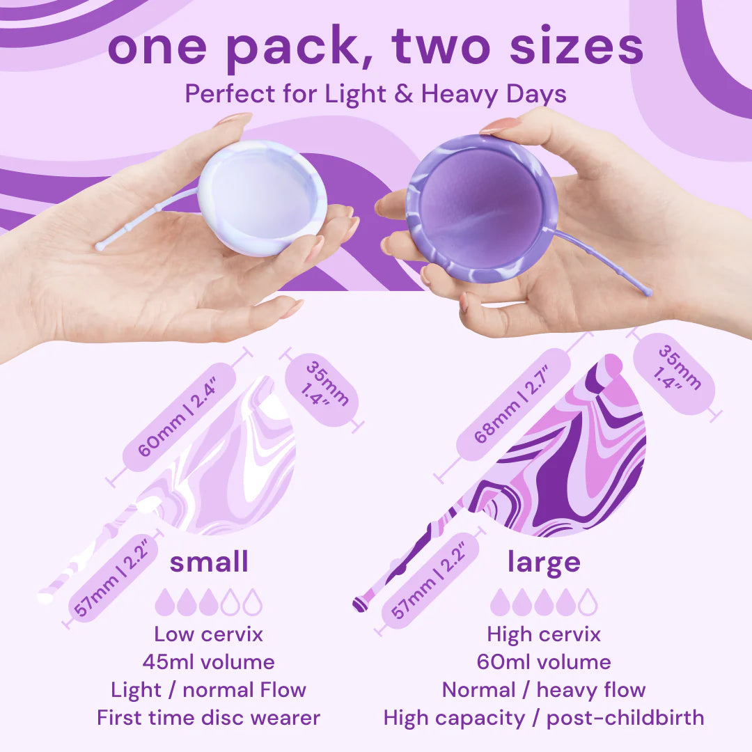 Bodyotics Reusable Menstrual Disc with Removal String