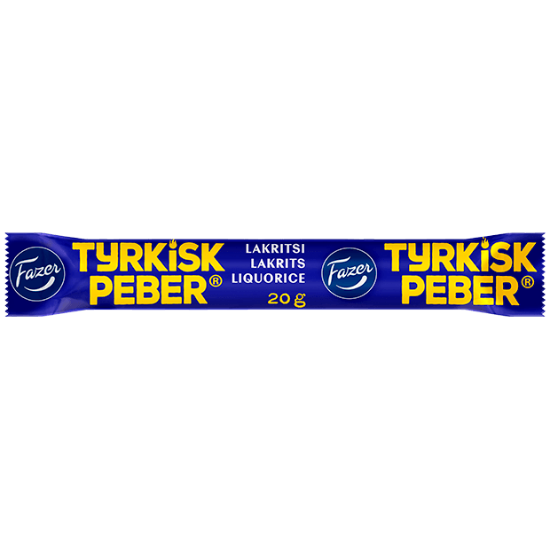 Fazer Liquorice Stick Turkisk Peber (Best Before 07.06.2024)