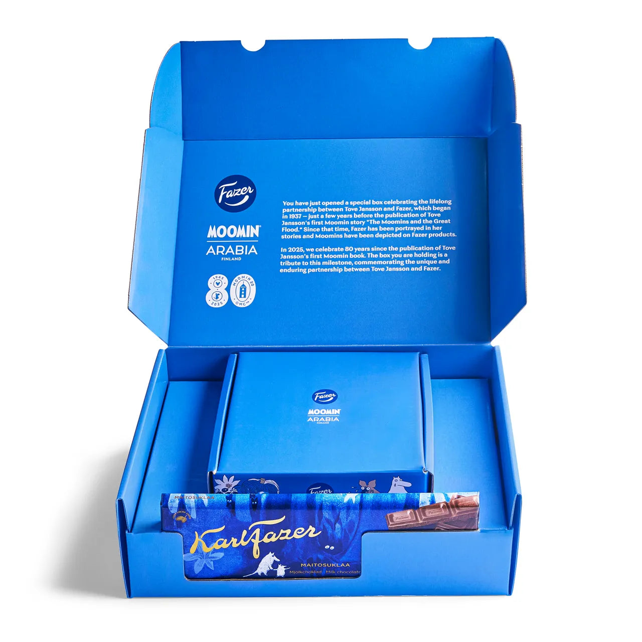 Fazer x Moomin 80 Year Anniversary Box
