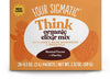 Four Sigmatic Instant Lions Mane, a cognitive support elixir from Four Sigmatic, blends Lion’s Mane mushroom extract and Rhodiola to help with mental focus and clarity. The orange box displays botanical artwork and emphasizes Mental Focus + Clarity.