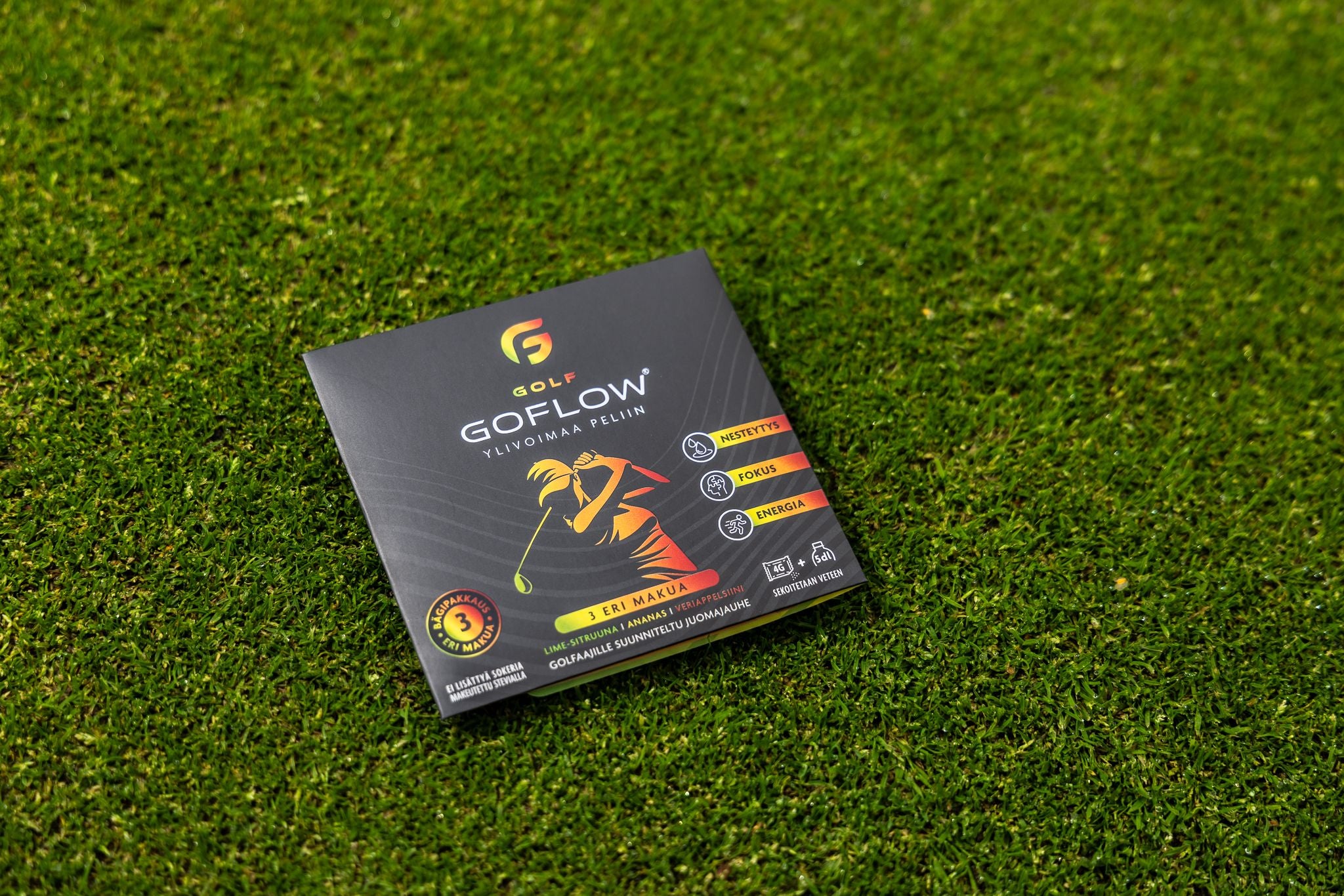Golf Goflow | Golf Performance Drink Mix (3 sachets) ⛳️⚡️ | The Arctic Pure
