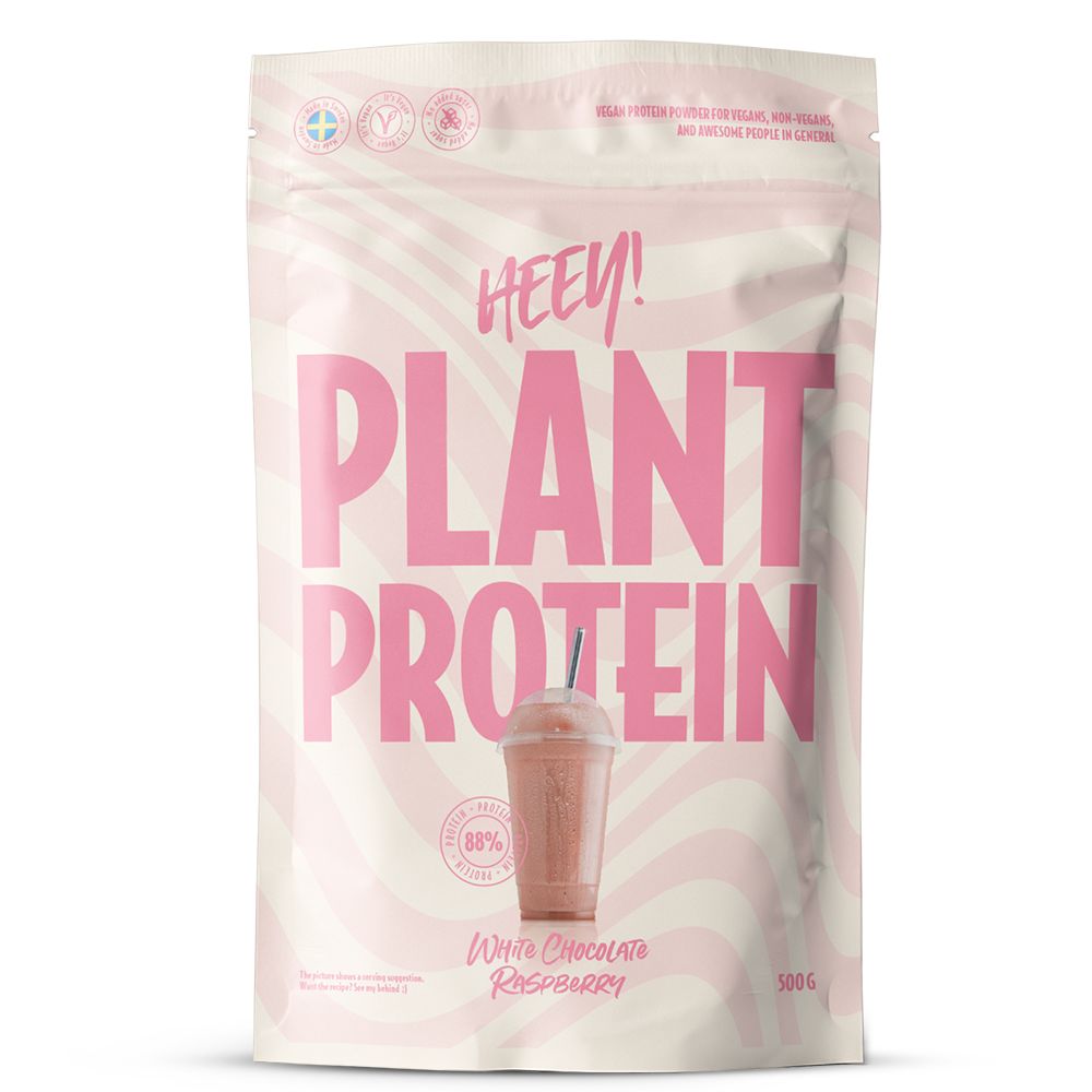 Heey! Plant Protein White Chocolate Raspberry