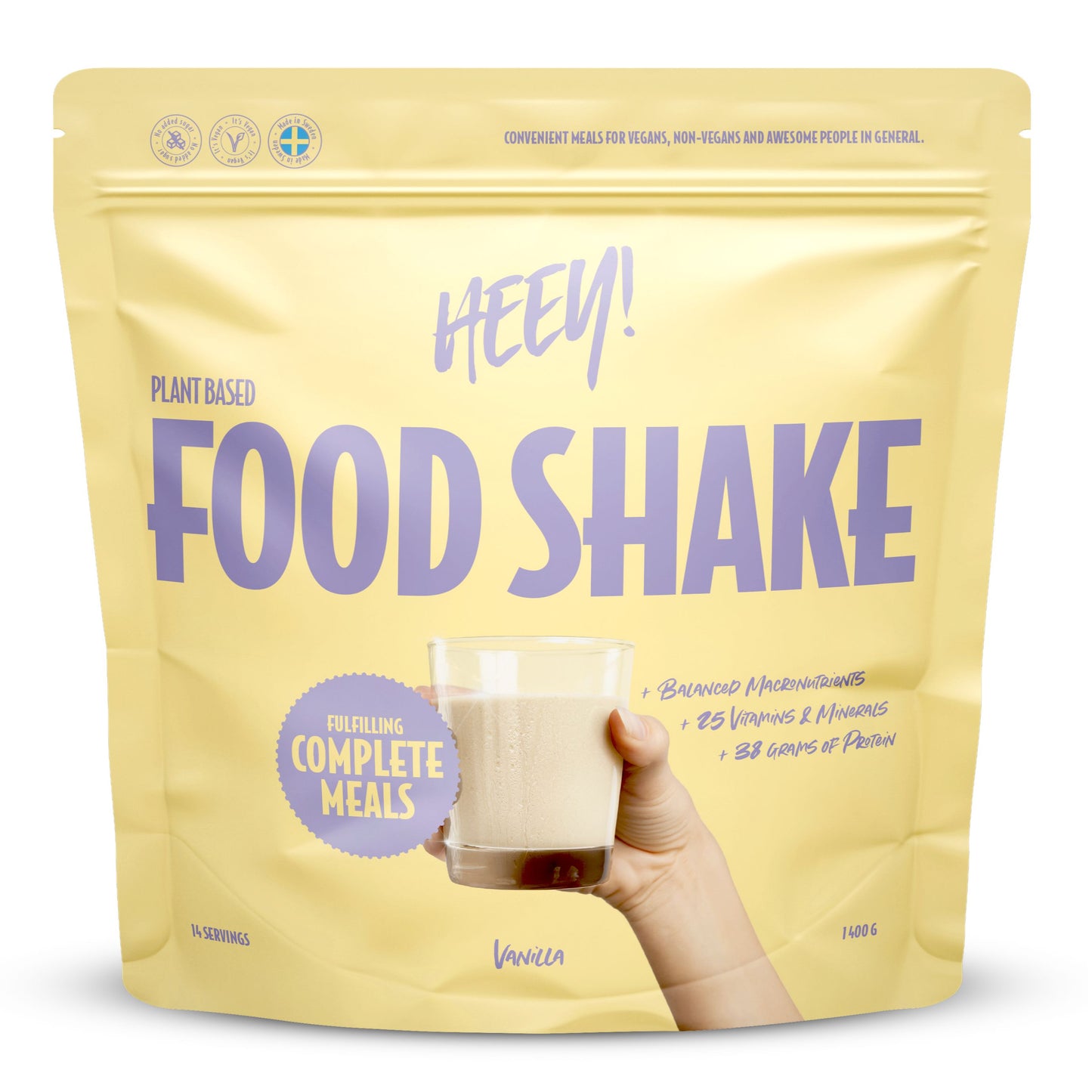 Heey! Vegan Food Shake Vanilla