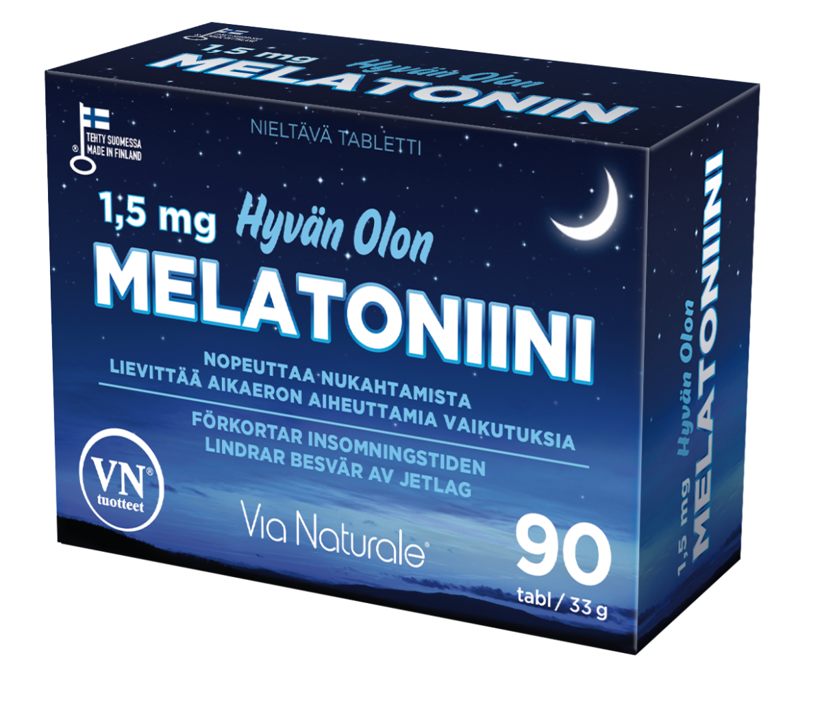 Via Naturale Melatonin 1,5 mg