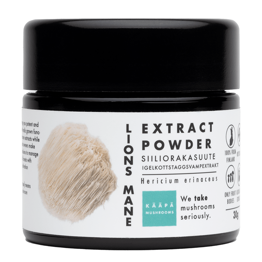 KÄÄPÄ Mushrooms Organic Lion's Mane Extract Powder