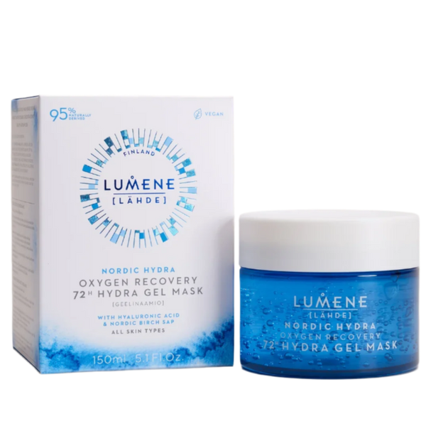Lumene Nordic Hydra Oxygen Recovery 72h Gel Mask | Deep hydration 💧