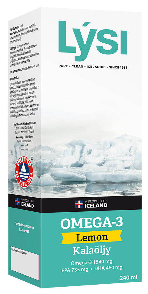 Lysi Omega-3 Lemon – product image 2