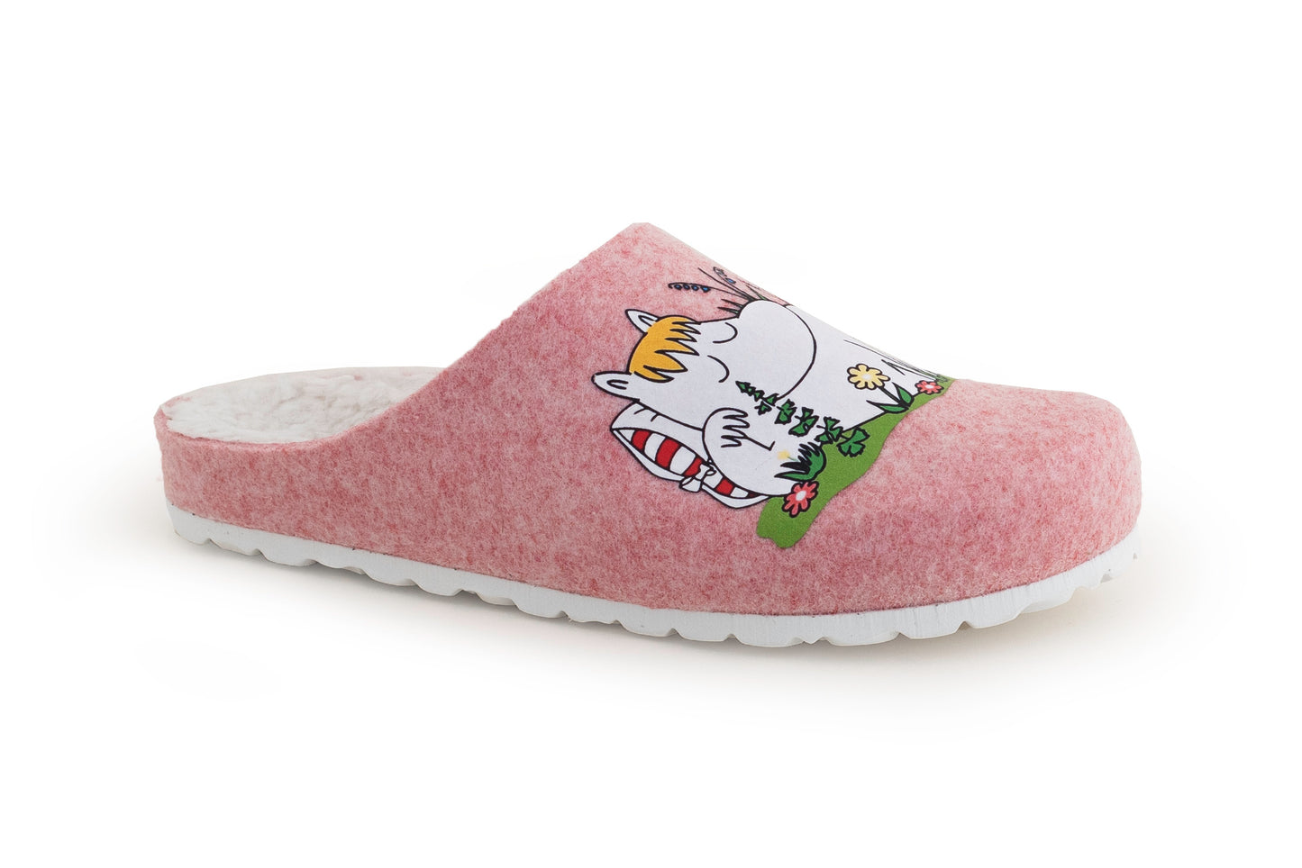 Moomin Felt Slippers Snorkmaiden Pink