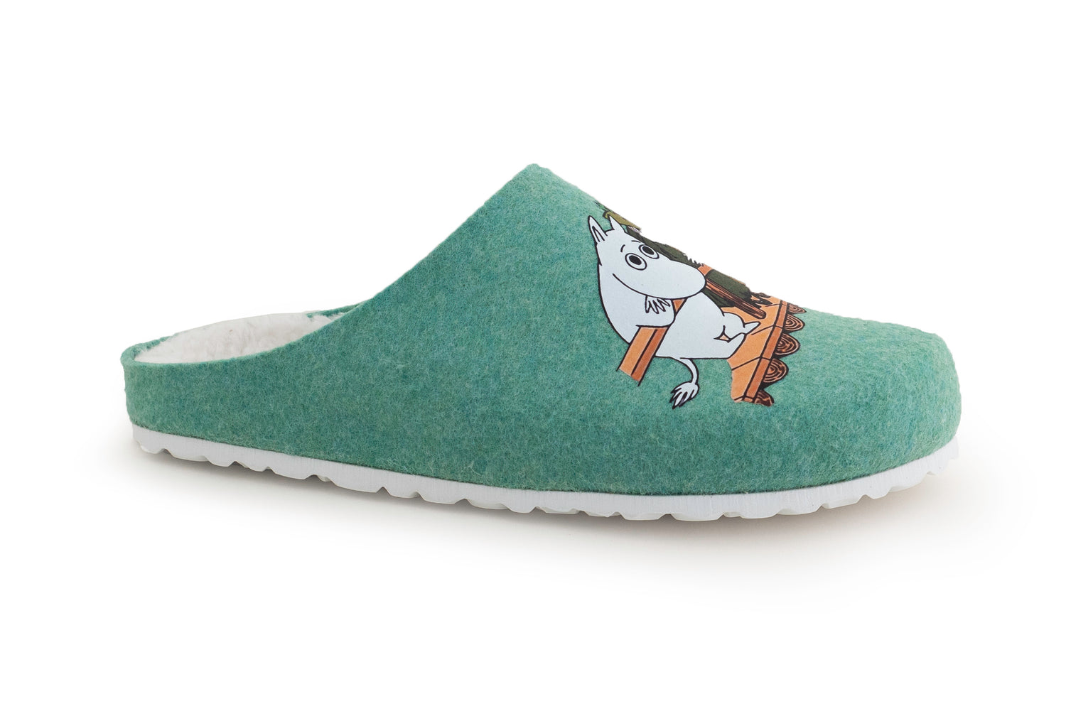 Moomin Felt Slippers Snufkin