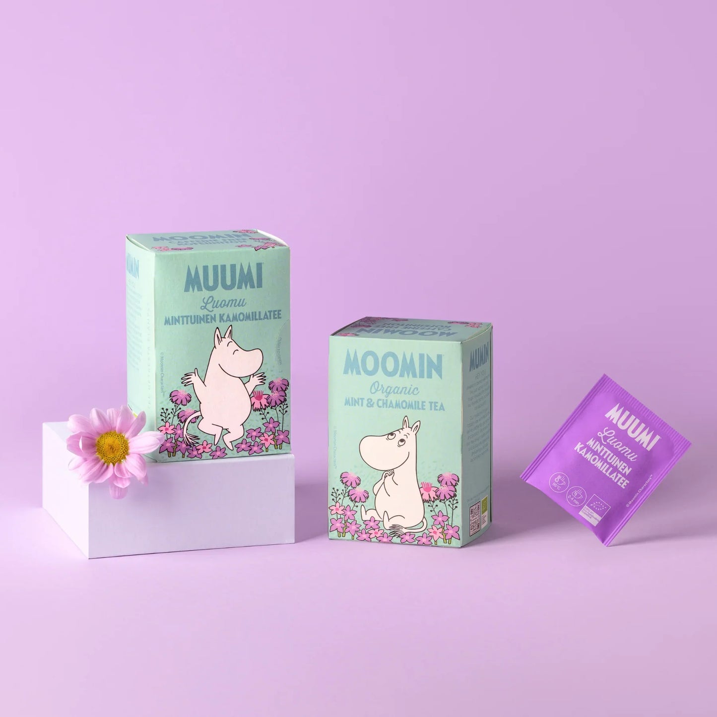 Moomin Organic Chamomile & Mint Tea