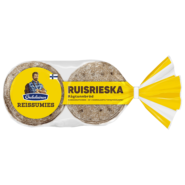 Oululainen Reissumies Thin Rye Bread