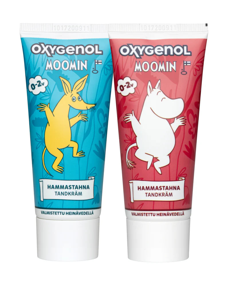 Oxygenol Moomin Baby Toothpaste 0+ | Gentle Finnish care 🦷 | The Arctic ...