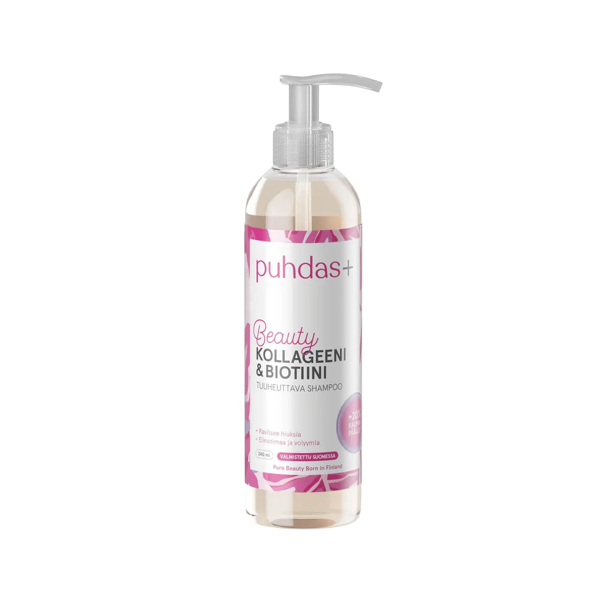 Puhdas+ Beauty Collagen & Biotin Shampoo – Puhdas+ – Arctic Pure