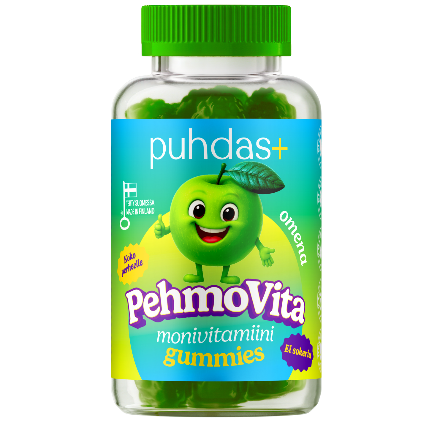 Puhdas+ PehmoVita Green Apple