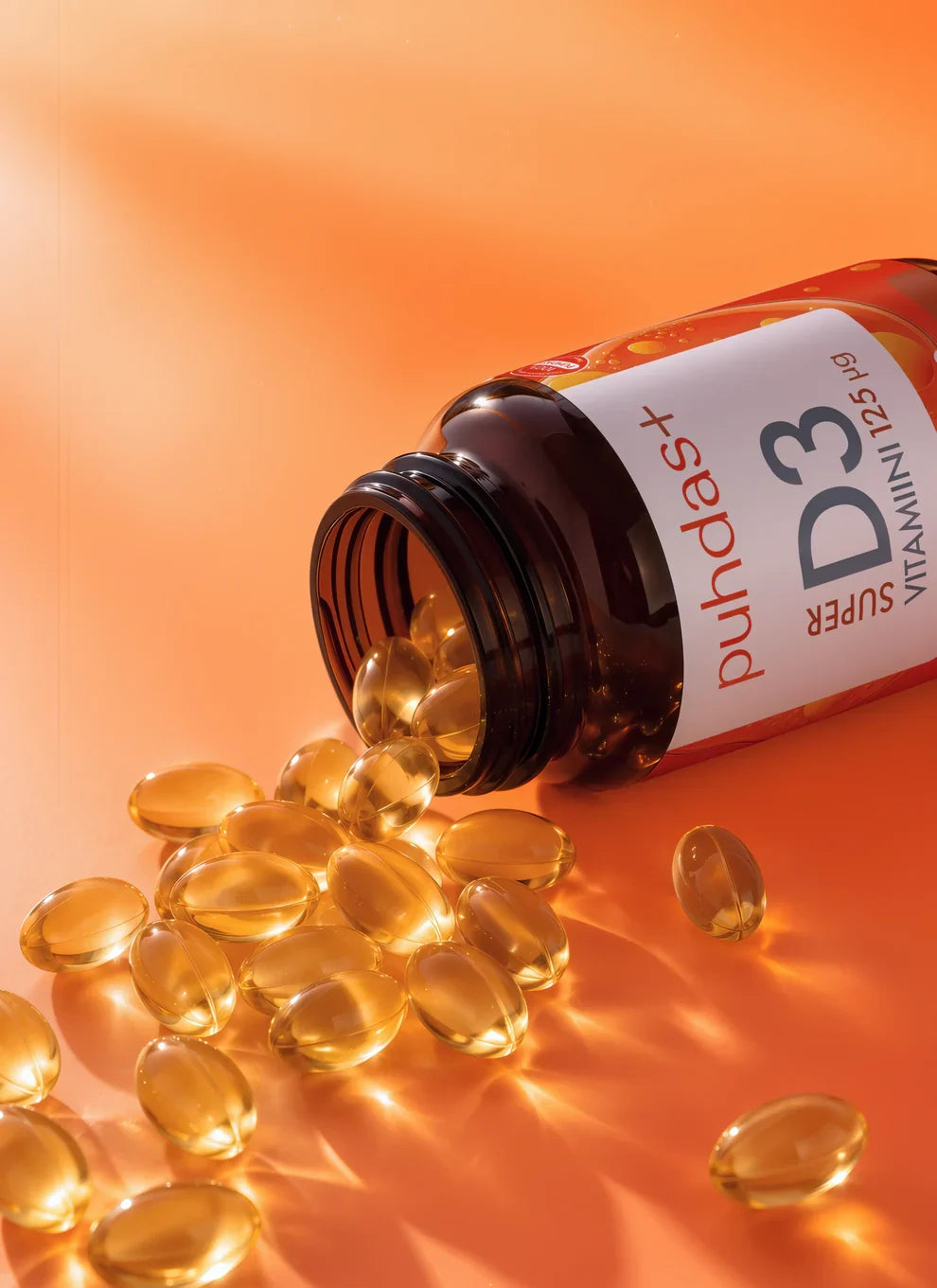 Puhdas+ Super Vitamin D3 125 µg
