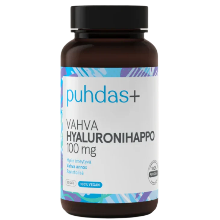 Puhdas+ Strong Hyaluronic Acid 100 mg – Puhdas+ – Arctic Pure