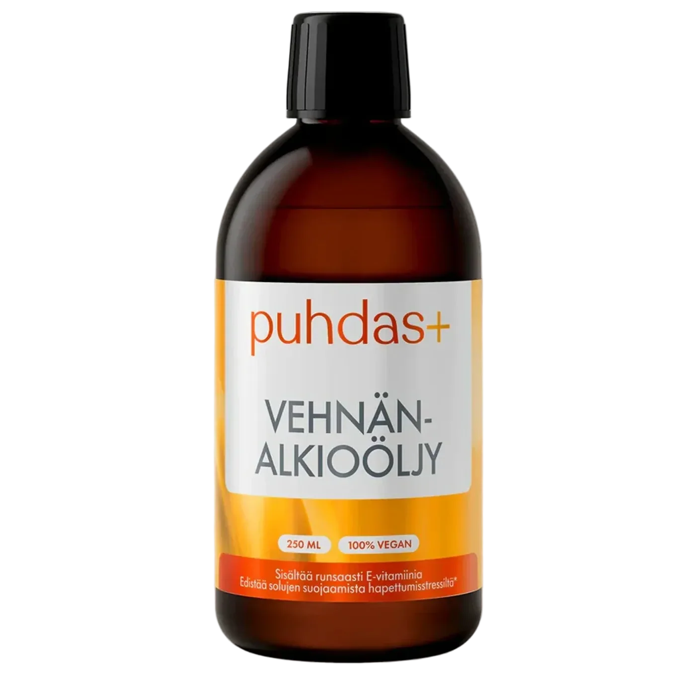 Puhdas+ Wheat Germ Oil 250 ml, rich in vitamin E, vegan