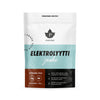 Puhdistamo Electrolyte Powder Lemon & Cola is a vegan, keto-friendly, sugar-free hydration booster with 48 servings per 240g pack. The pouch features a white, turquoise, and black design.