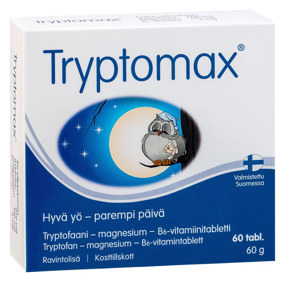 Tryptomax tryptophan-magnesium-B6 tablets | Evening routine support 🌙 ...