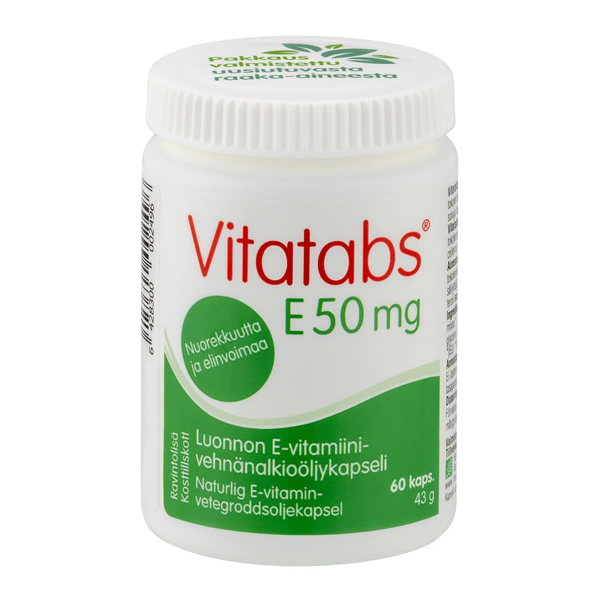 Vitatabs E 50 mg