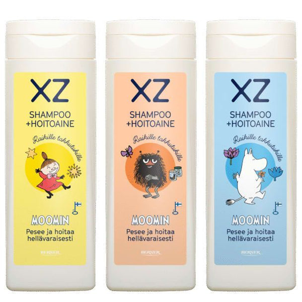 XZ Moomin 2in1 Shampoo & Conditioner Strawberry | Kids' gentle care 🍓