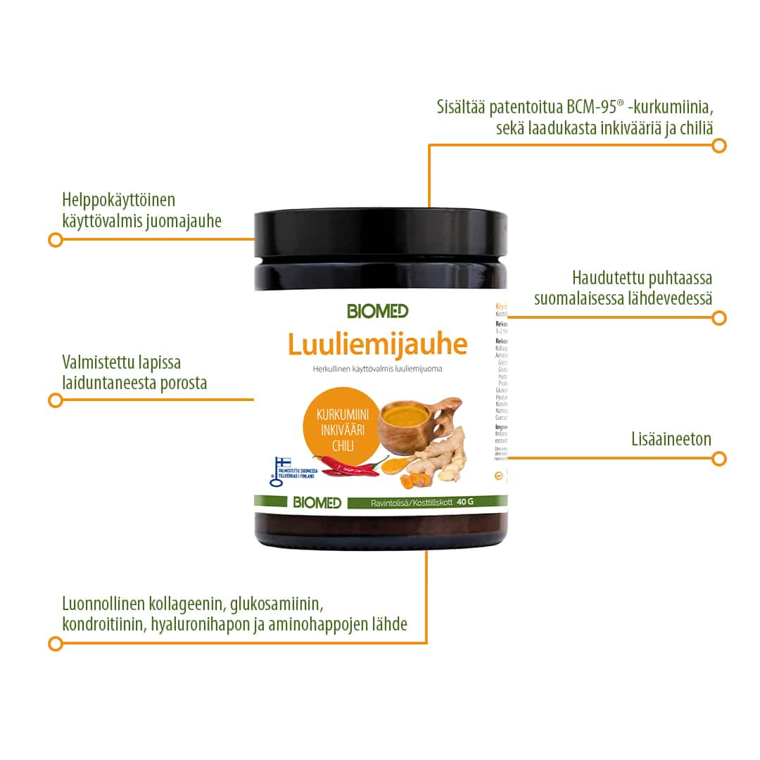 Biomed Reindeer Bone Broth Powder + Curcumin + Ginger + Chili – product image 4