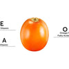 A single orange berry is shown on a white background, showcasing its Vitamin E, Vitamin A, and Omega 7—key ingredients in Mossa’s 365 Days for Face SPF 30 by Mossa for broad-spectrum UVA/UVB protection.