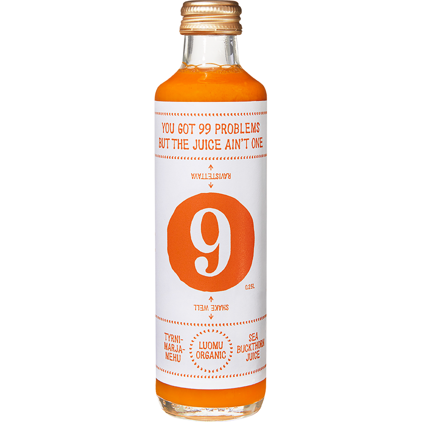 9 Organic 28 % Sea Buckthorn Juice