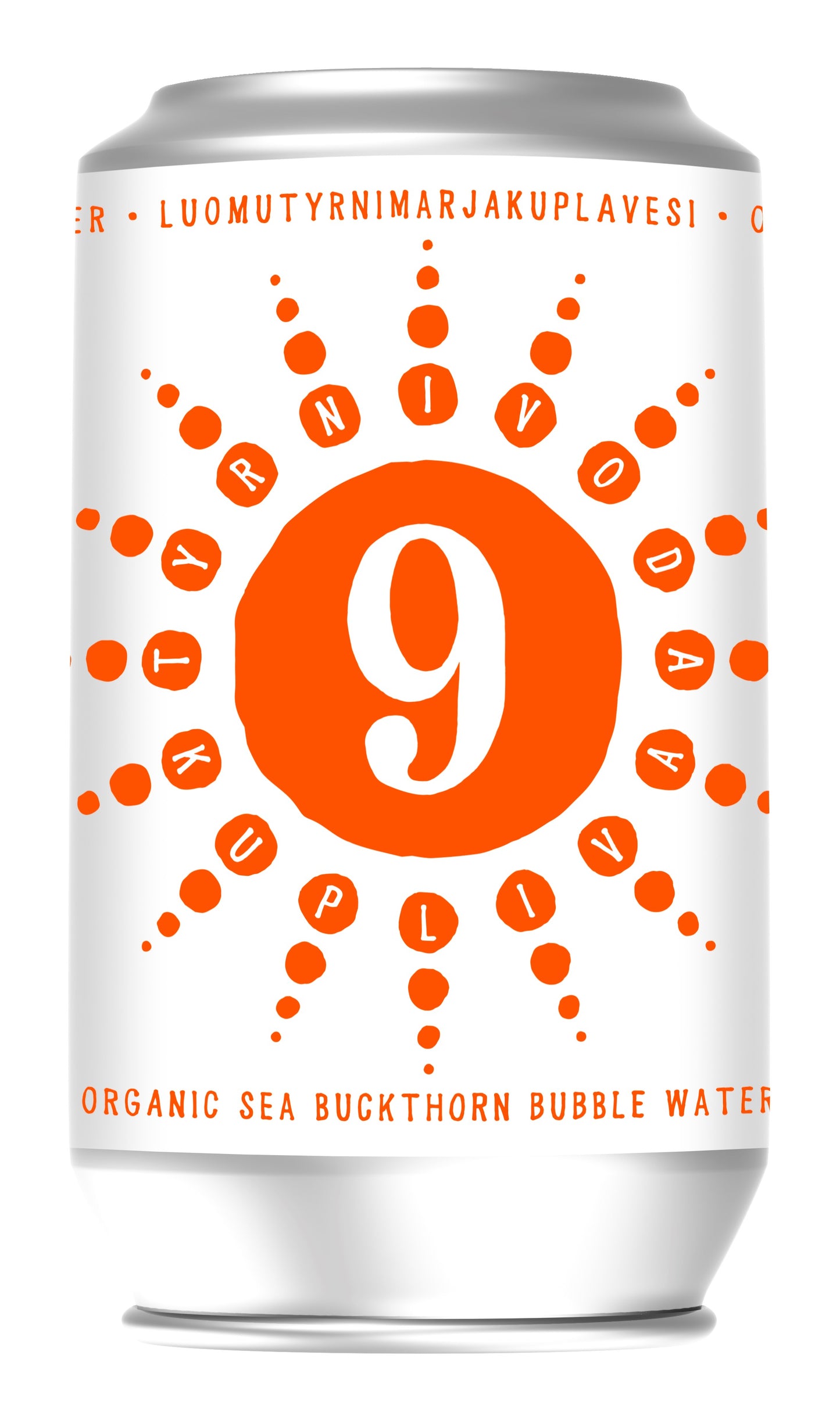 9 Organic Sea Buckthorn Bubble Water