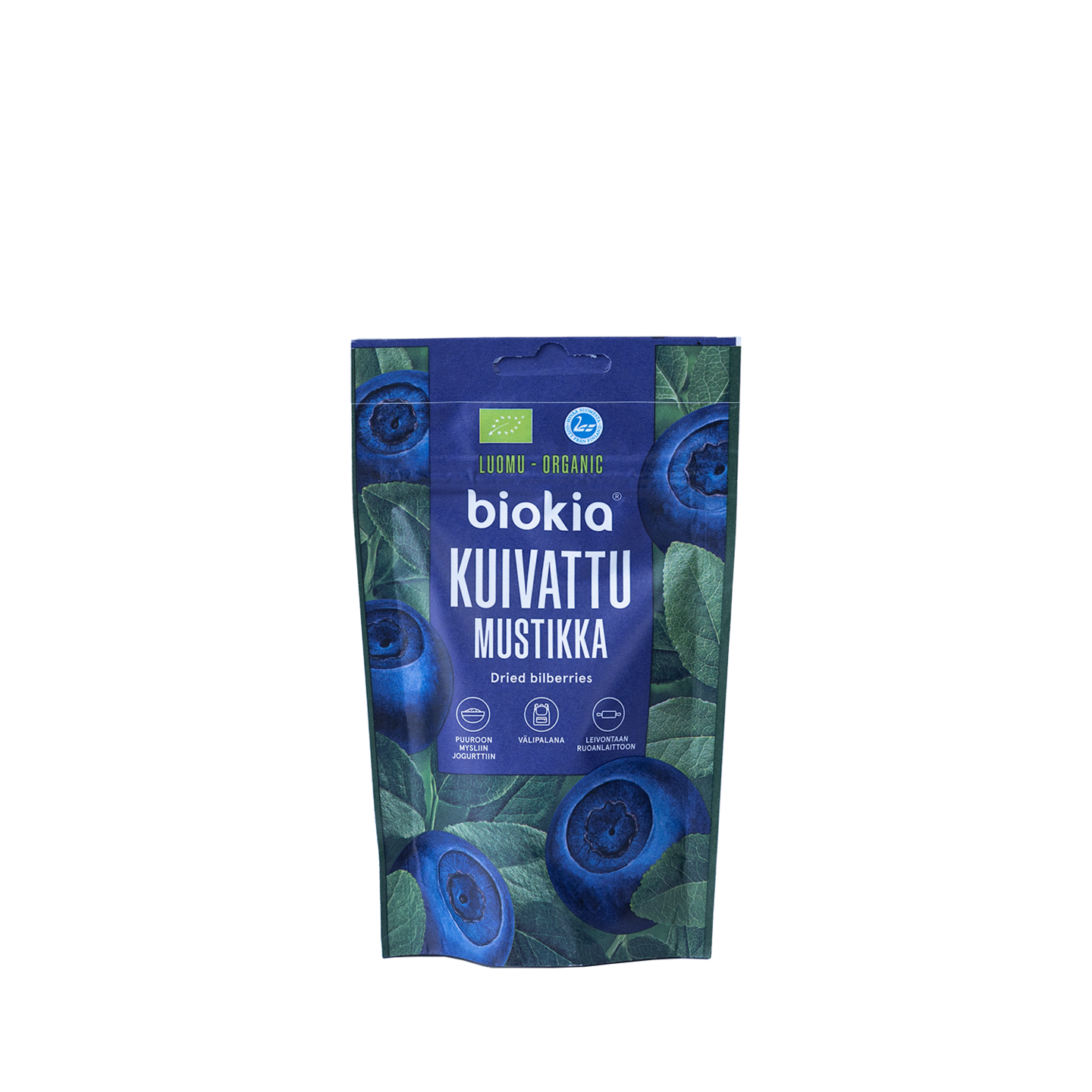 Biokia Organic Dried Bilberries