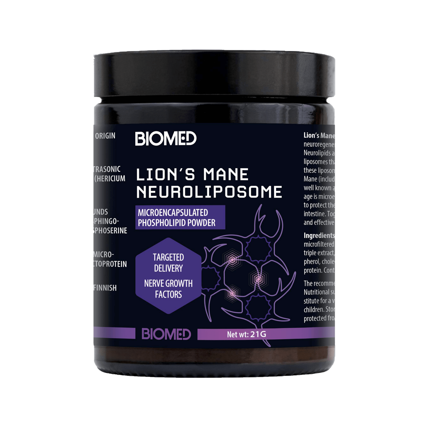 Biomed Lion’s Mane Neuroliposome