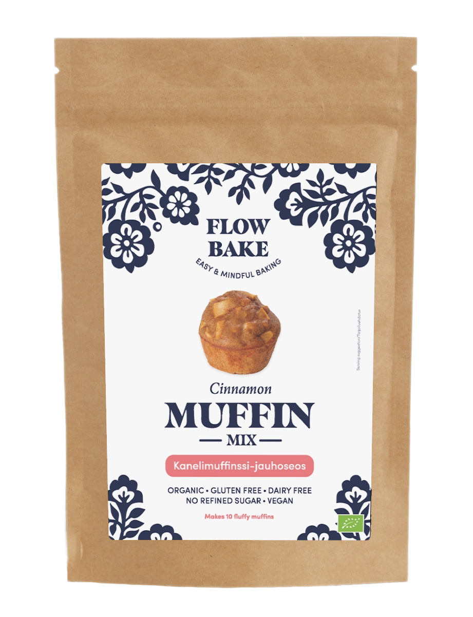 Flow Bake Organic Cinnamon Muffin Mix