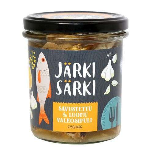 Järki Särki Smoked with Organic Garlic