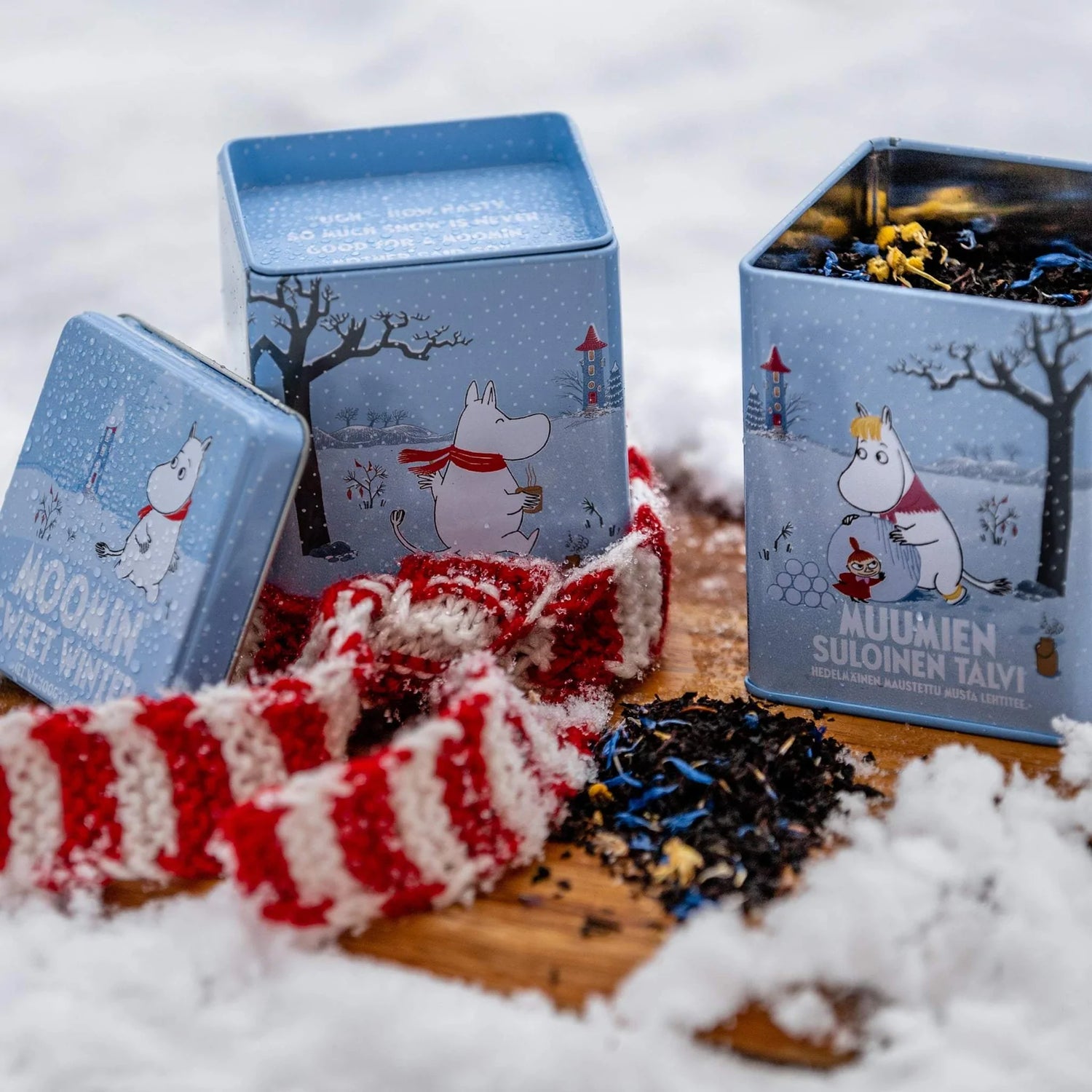 Join Moomin in escaping the cold this winter with this Moomin Sweet Winter Tea.