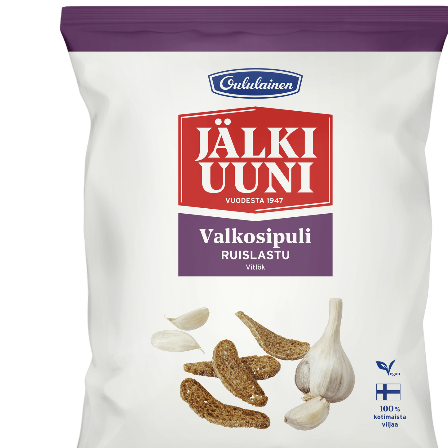 Oululainen Jälkiuuni Rye Chip Garlic