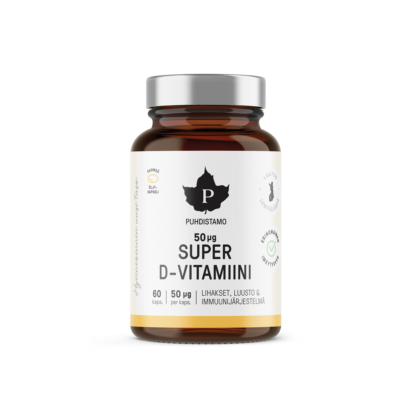 Puhdistamo Super Vitamin D 50 mikrog