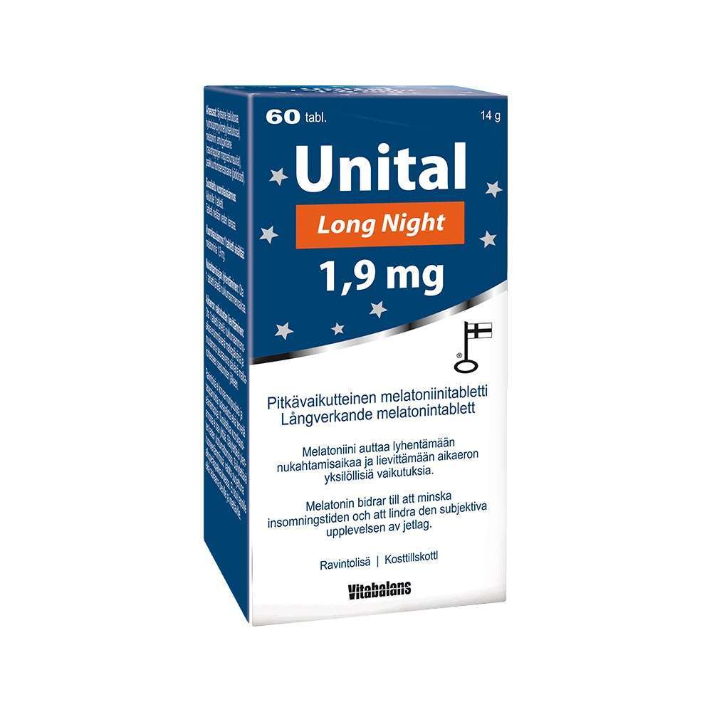 Unital Melatonin Long Night 1,9 mg